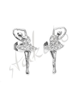 Earrings with dancer Ambre