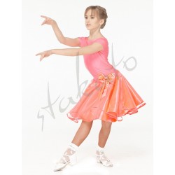 Komplet turniejowy Karina - spódniczka i body krótki rękaw DanceMe