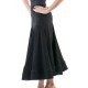 Long skirt for standard with hidden crinoline