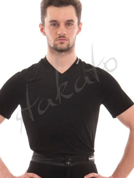 Koszulka treningowa męska Kevin - dekolt serek