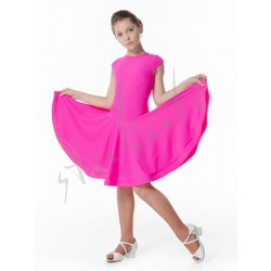 Wiktoria Competition dress with Italian sleeves for girls