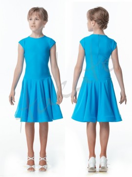 Wiktoria Competition dress with Italian sleeves for girls