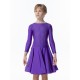 Dress with 3/4 sleeves and lace for girls 