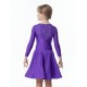 Dress with 3/4 sleeves and lace for girls 
