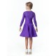 Dress with 3/4 sleeves and lace for girls 