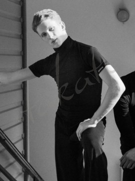 Koszulka męska treningowa z golfem - krótki rękaw Tom