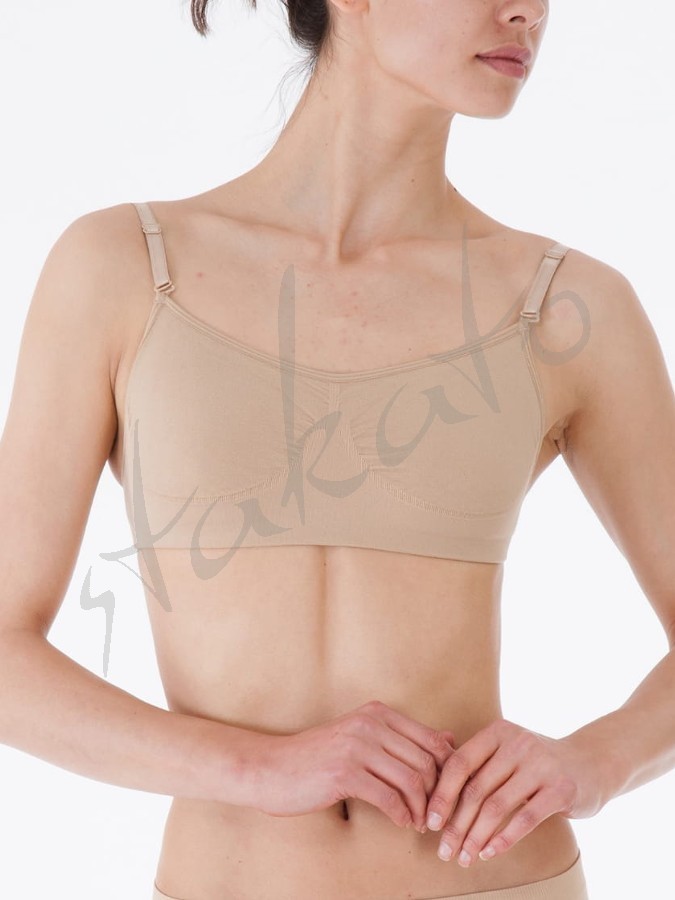 Capezio Clear Back Deep Neck Camisole Bra Undergarment - 3777W Womens -  Dancewear Centre