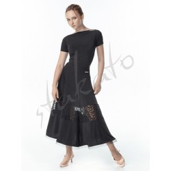 Fabia Long skirt with flock and crinoline DanceMe