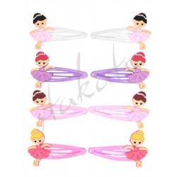 Glitter ballerina hairpins - 1 pair