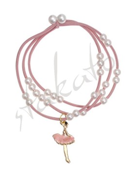 Elastic bracelet Ballet Pearl