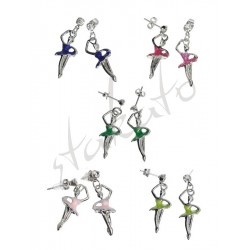 Isabel earrings with ballerinas