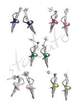 Isabel earrings with ballerinas